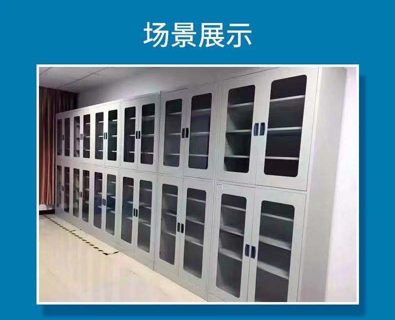 山東實驗室全鋼藥品柜，玻璃器皿柜試劑存儲柜