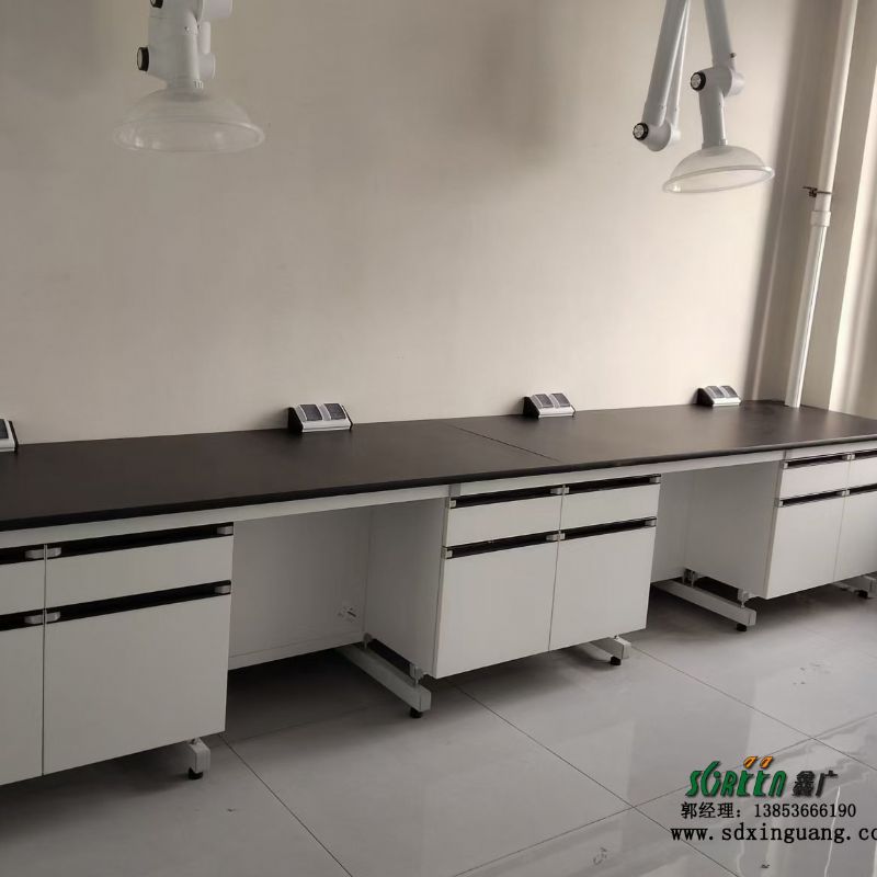 東營鋼木實驗臺實驗室邊臺實驗桌廠家